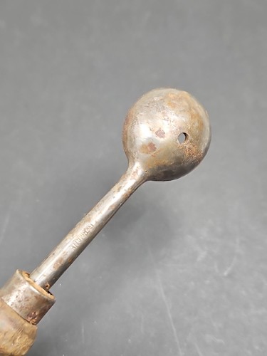 VINTAGE MELON BALLER SCOOP SPOON 6" Primitive Antique Germany Country Decor - Picture 4 of 10