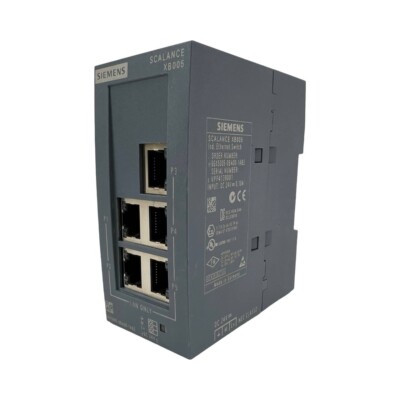 SIEMENS SIMATIC NET 6GK5005-0BA00-1AB2 SCALANCE XB005 Ethernet Switch Free Ship!