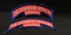 Sherbrooke Hussars of Canada Post-WWII Pair Embroidered Shoulder Flashes