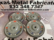 3M 05941 Flap Disc 769F, T27 7” x 5/8-11 8,600RPM 60+ Grade Qty 4