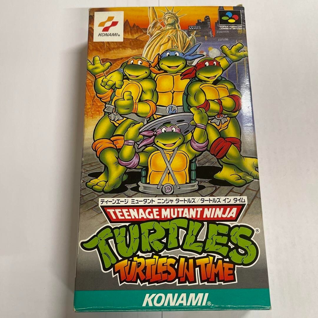 Teenage Mutant Ninja IV 4 Turtles in Time super family