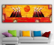 4O-DECOBRITISH CANVAS ART WALL PICTURES MODERN PRINT a0002- 40x100 cm 16x36 inch