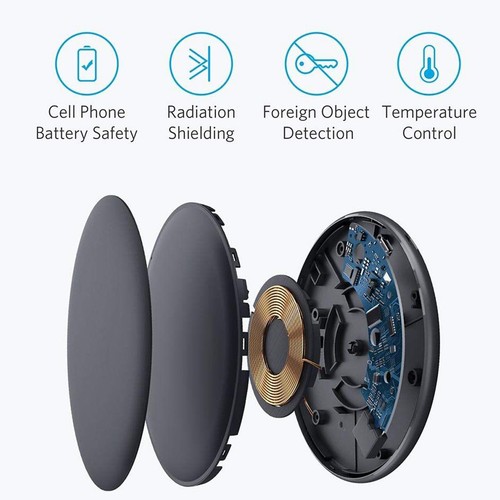 For Samsung Galaxy S23 S23+ Ultra Qi 15W Fast Wireless Charger Desk Charging Pad - Bild 8 von 14