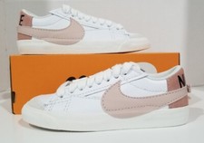 Nike Blazer Low 77 Jumbo White Pink Oxford Rose Women's 6 NEW DQ1470-102 NoLid