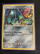 Celesteela SM131 Holo Celestial Storm Stamped Black Star Promo - Mint/Near Mint