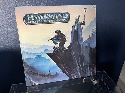Hawkwind Masters Of The Universe UK 1982 Fame Reissue Vinyl LP VG/VG+ - Picture 2 of 8