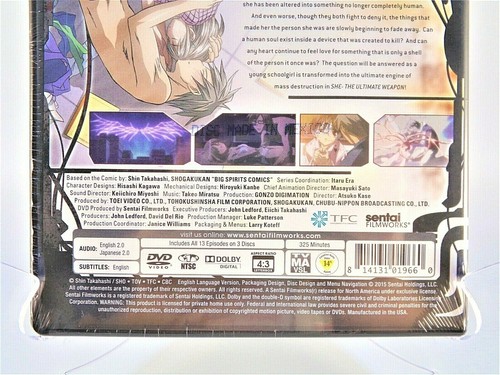 She, the Ultimate Weapon Complete Anime Collection DVD BRAND NEW OUT OF PRINT - Bild 8 von 11