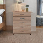 Ready assembled Oak Chest of Drawers Bedside Table Sideboard Cabinet Bedroom