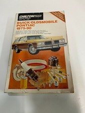 1975-90 CHILTON'S BUICK OLDSMOBILE PONTIAC REPAIR MANUAL 