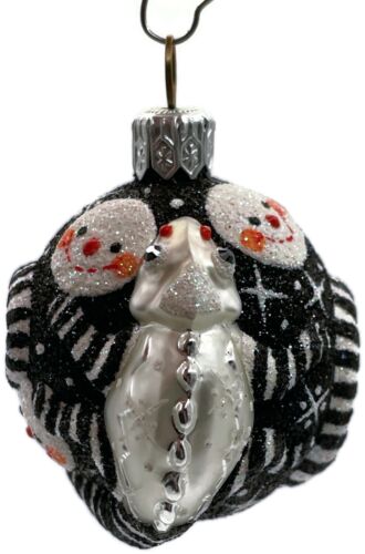 Patricia Breen For James Twice Snow Faces Chamäleon Christbaumschmuck - Bild 10 von 11