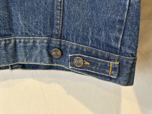Vintage 1960’s Sears Jeans Joint Denim Jacket, Men’s Med 38-40 - Picture 6 of 15