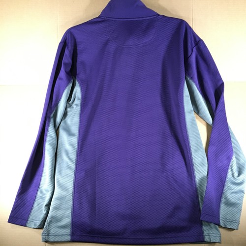 University of Washington Huskies Pullover Jacket Mens M 1/4 Zip Purple NCAA LS - Picture 9 of 10