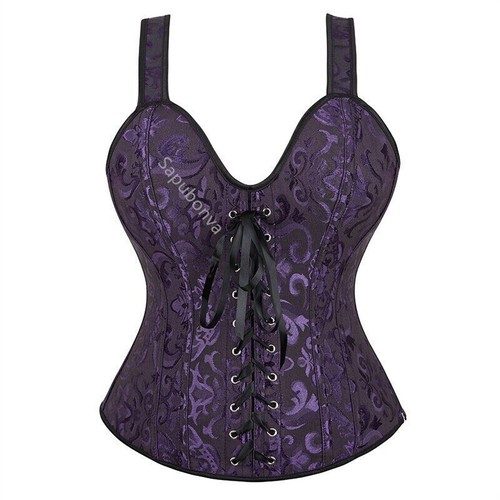 Women New Bra Top with Straps Sexy Satin Tank Top Underwear Plus Size - Picture 4 of 19
