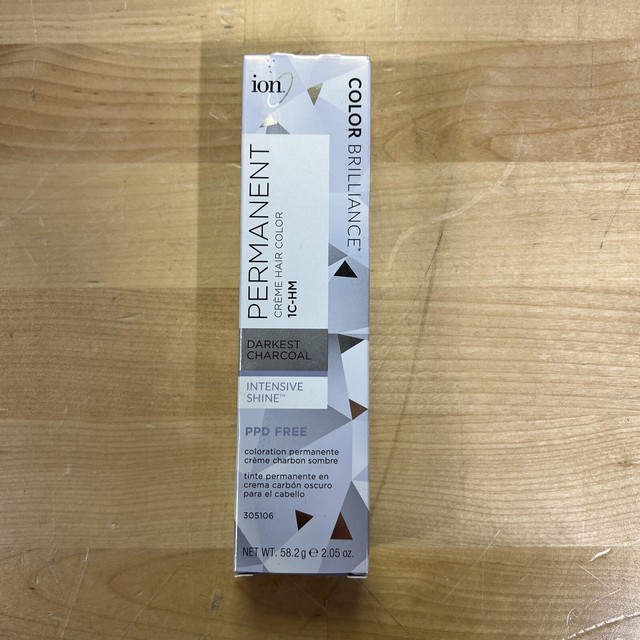 Ion Permanent Creme Hair Color 1CHM Darkest Charcoal 2.05 Oz for sale online eBay