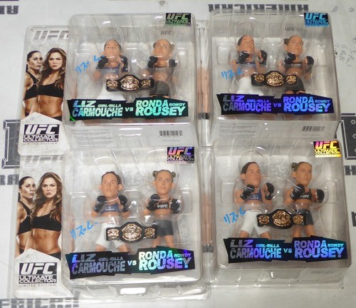 Liz Carmouche Signed UFC 157 Round 5 Action Figure PSA/DNA COA w/ Ronda Rousey - Picture 7 of 24