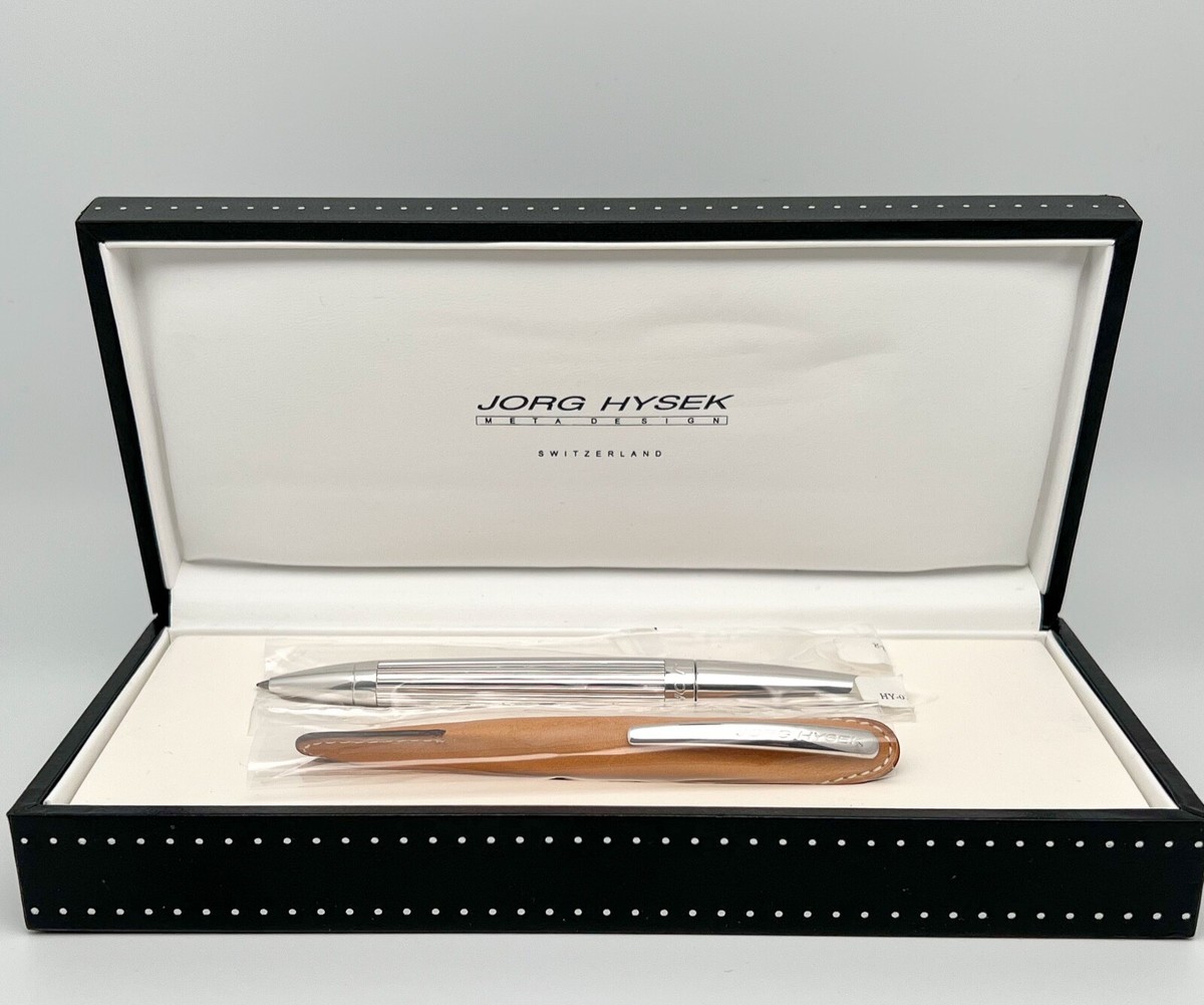 Jorg Hysek Silver Palladium Rollerball/Ballpoint Pen W