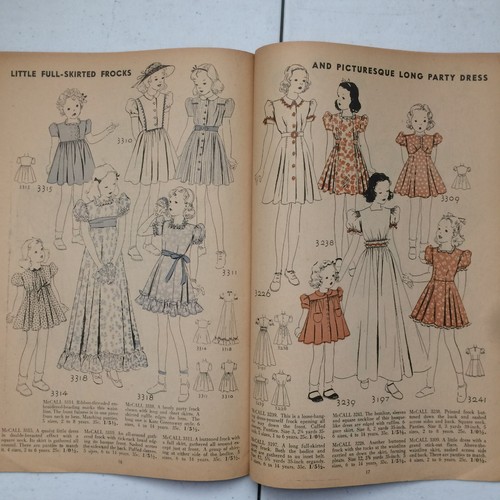 Vintage McCall Style News Pattern Brochures 1939 x 2 Bentalls Kingston-On-Thames - Picture 6 of 6