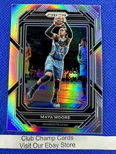 2023 #36 Maya Moore WNBA Panini Prizm Basketball Silver Prizm Lync