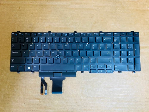 Dell OEM Latitude E5550 E5570 Precision 3510 7510 Keyboard Non-Backlit * 0N7CXW