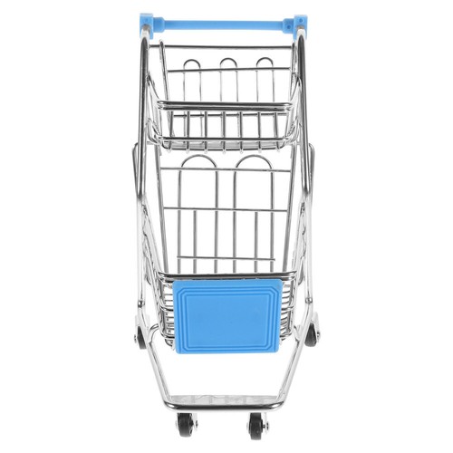 Mini panier miniature supermarché chariot vente en gros bureau rangement jouet enfant
