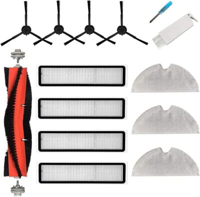 14Pcs Replacement set for Xiaomi Dreame D9 Vacuum Cleaner Parts (Black)