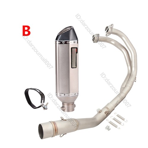 Slip For Yamaha YZF R3 R25 MT-03 2015-2024 Full Exhaust System Pipe 51mm Muffler - Bild 5 von 15