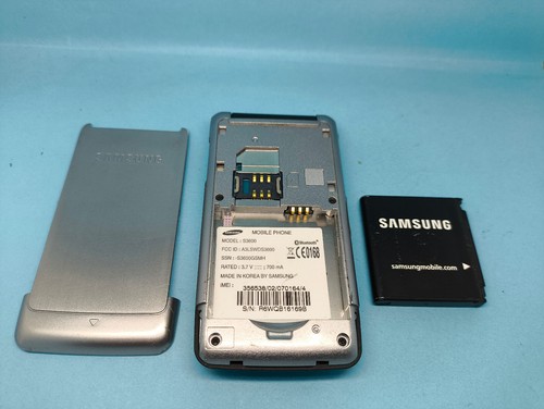 Samsung GT S3600 - Silver (Unlocked) Mobile Phone Flip Fold Good Condition - Picture 6 of 6