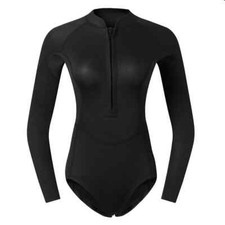 Woman Diver Diving Suit 2mm Neoprene Diving Equipment Pink Long Sleeve New