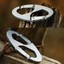 Heavy Duty Aluminum Alloy Carabiner Snap Clip Hook For Hiking ClimbingV X3W1