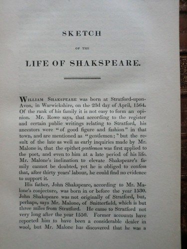 The Plays of William Shakspeare, Shakespeare (1837) 8 Volume Set - Alex Chalmers - Picture 7 of 24