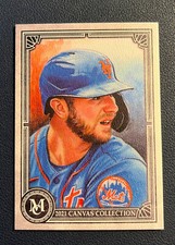 Pete Alonso New York Mets 2021 Topps Museum Collection Baseball Canvas 