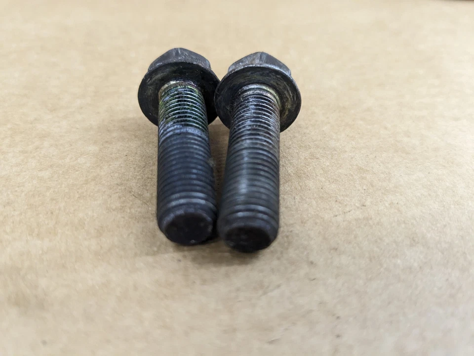 90-05 Mazda Miata MX5 OEM Front Brake Caliper Bracket 2 Bolt Set Pair 99756-1035 - Image 2 of 3