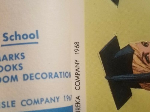 Vintage 1968 Eureka Graduation Seal Booklet. 36 Seals 2 Different Designs - Picture 6 of 6