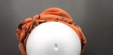 The Childrens Place Orange Floral Headband