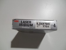 4-Pieces NGK ILZKR7B11 NGK 7751 Laser Iridium Spark Plugs