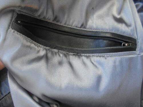 SUPERBE VESTE CUIR CHEVIGNON NOIRE T L PUR VINTAGE 90'S ABE COLLECTOR 40€ ACH IM - Foto 9 di 12