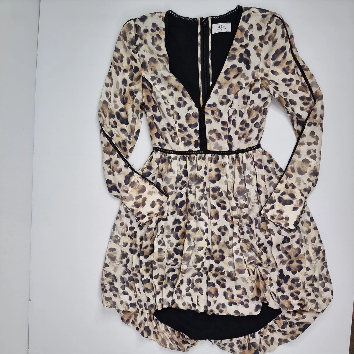 Aje leopard sale dress