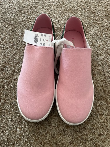 Girls J Crew Crewcuts Pink Watermelon Glitter Slip On Sneakers- Size K5- NWT!