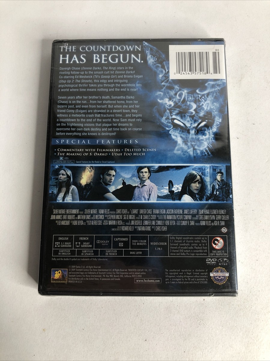 NEW S. Darko: A Donnie Darko Tale DVD SDARKO THE MOVIE Daveigh