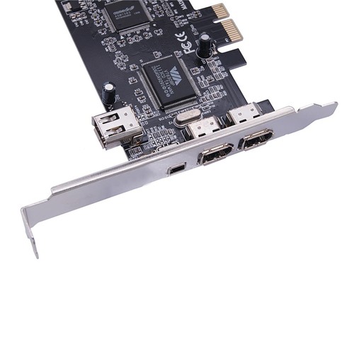 PCI Ex1 to External IEEE 1394 Adapter Controller 4-Port PCIE FireWire Card - Picture 7 of 11