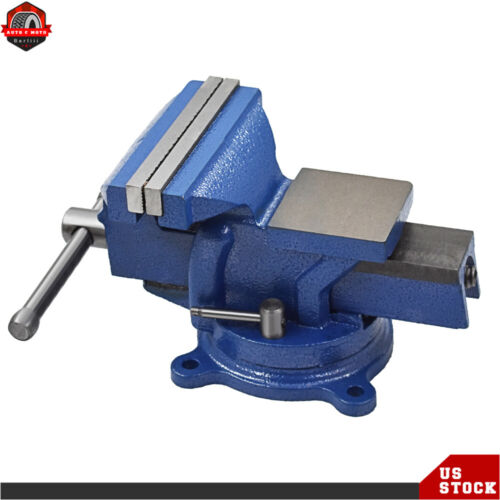 6 Inch Heavy Duty Mechanic Bench Vise Table Top Clamp Press Locking Swivel Base - Picture 2 of 12