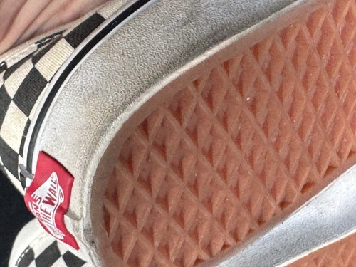 Vans Classic Checkerboard Skate schwarz/weiß Herren US Größe 16 - Bild 9 von 13