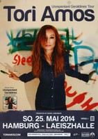 Tori Amos - Wild Way , Hamburg 2014 | Konzertplakat | Poster