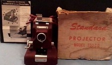 Standard Vintage Filmstrip Projector model 333, Bulb included, SOLD AS IS