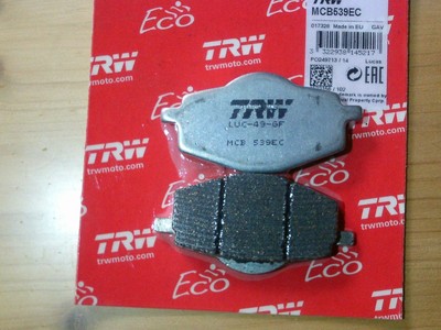 TRW Lucas Bremsbeläge MCB539 vorne MBK XC 125 F Flame
