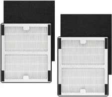 2 Pack Idylis IAF-H-100B True Hepa Replacement B Filters for AC-2125 IAP-10-125