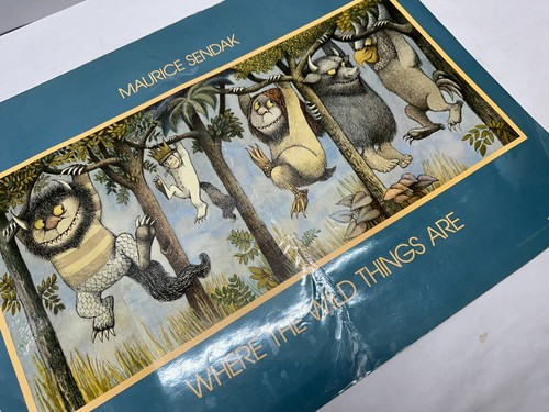 Vintage Poster - Maurice Sendak Where the Wild Things Are 18"x24" - Picture 2 of 9