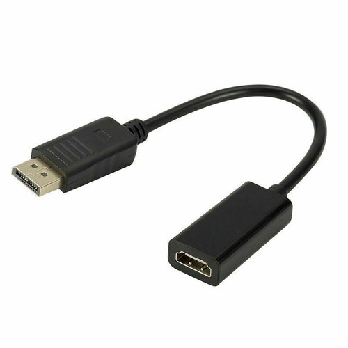 Display Port to HDMI Male Female Adapter Converter Cable Display Port DP to HDMI - Picture 7 of 8