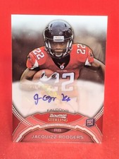 2011 Bowman Sterling Auto Jacquizz Rodgers #BSA-JR Rookie Auto RC
