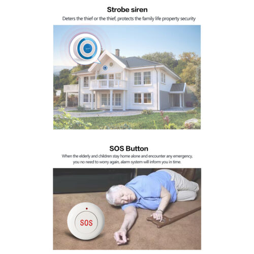 Alarm System for Home Burglar Security Alarm Wireless Smart Tuya App Control - Picture 13 of 18